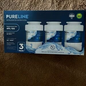 3pkg HPL-100 Pureline water filter